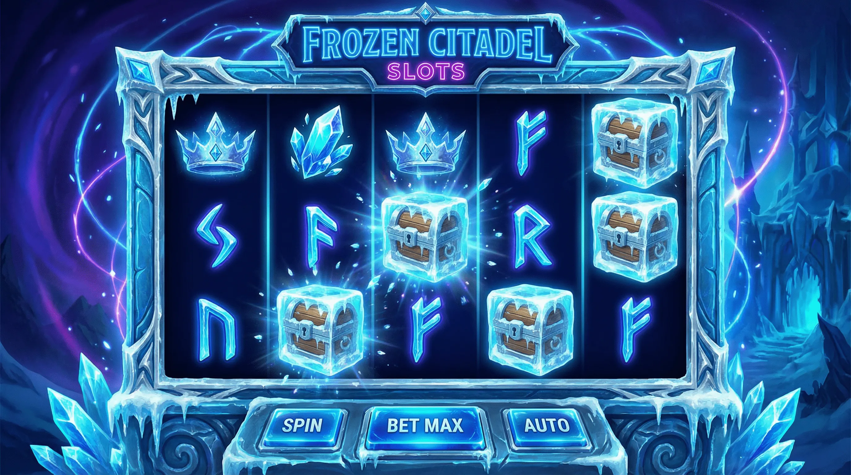 Caça-níqueis temáticos do Trono Gelado no superbet entrar